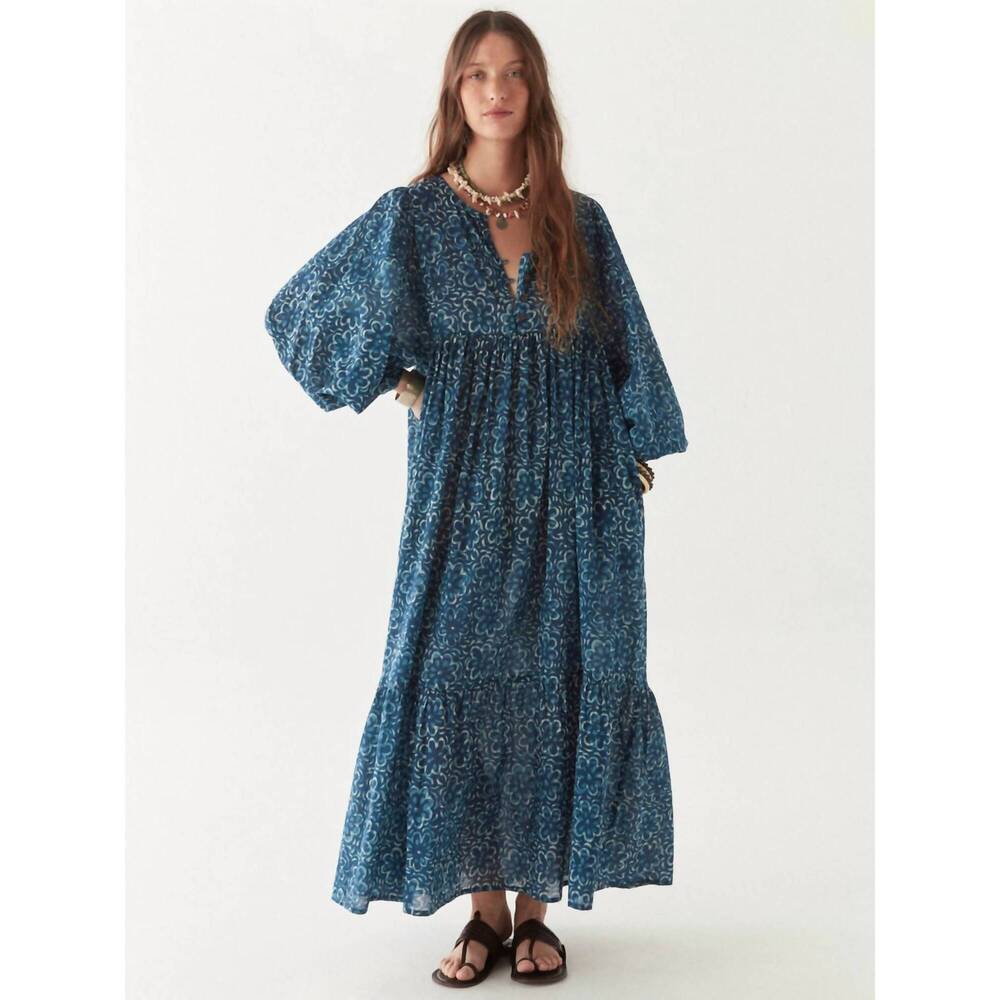 NEW MAISON HOTEL eileen dress in indigo soul